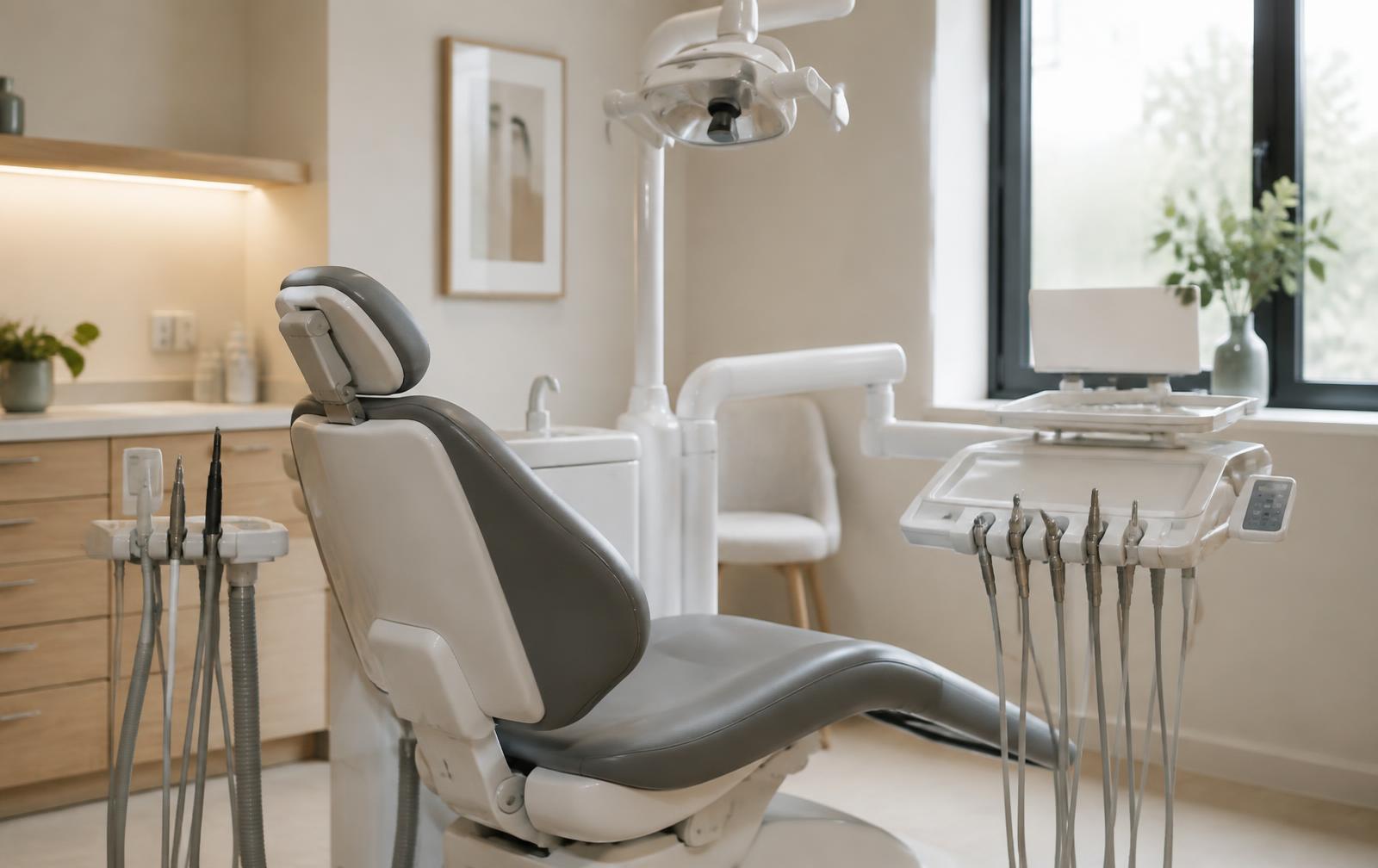 A treatment room at Sunny Dental in Twickenham